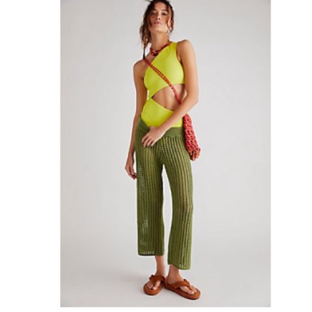 Free People Excursion Fauxchet pants